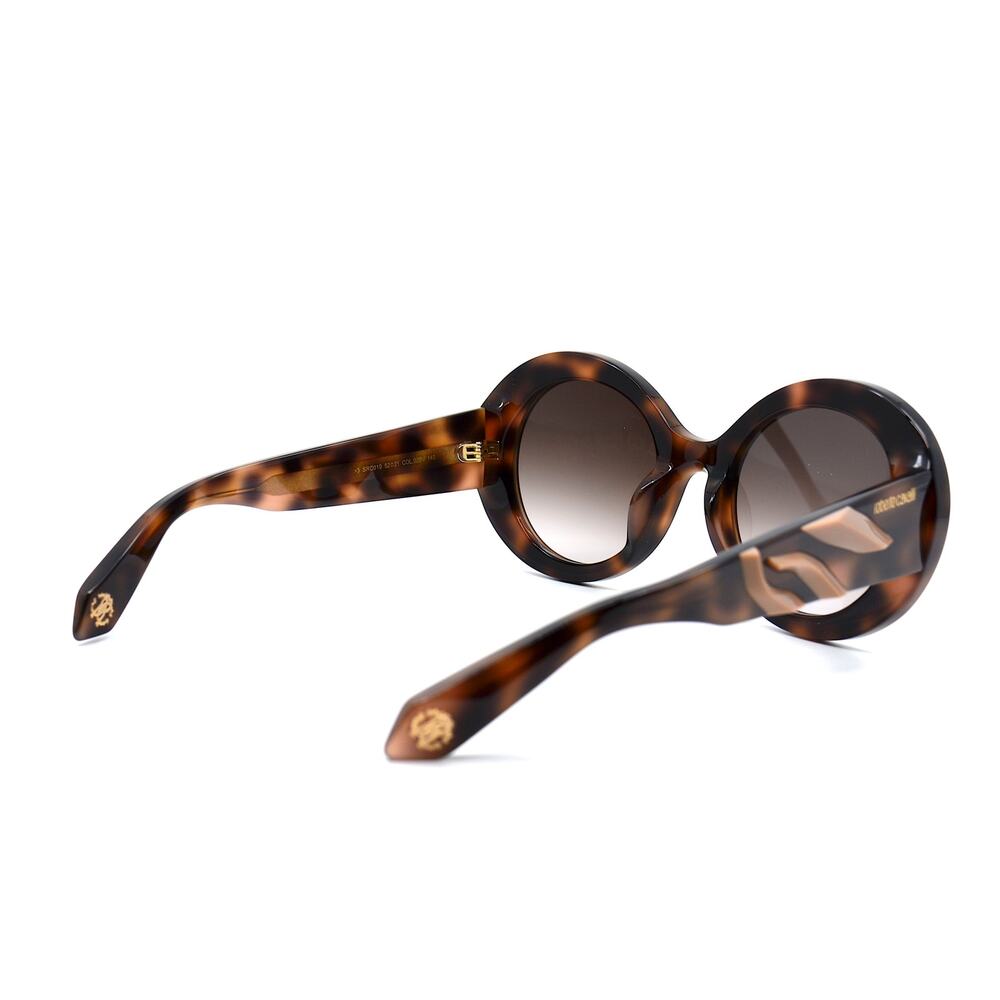 NEW ROBERTO CAVALLI SRC010M 02BV HAVANA BROWN GRADIENT AUTHENTIC SUNGLASSES - Picture 6 of 11